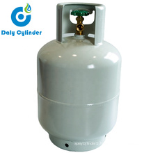 Africa 5kg Portable Small Container LPG Gas Cylinder / 5kg BBQ Gas Bottle Propane Tank with Brass Valve